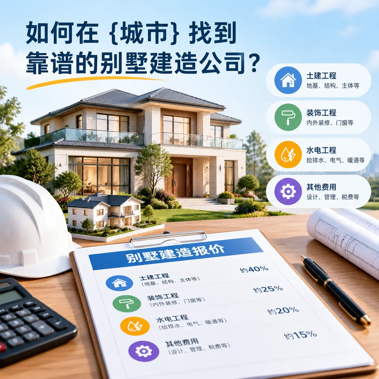 如何在 麻江 找到靠谱的别墅建造公司？