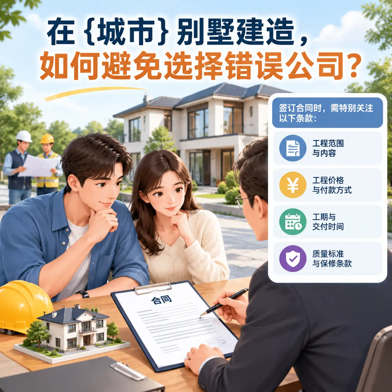 在 麻江 别墅建造，如何避免选择错误公司？
