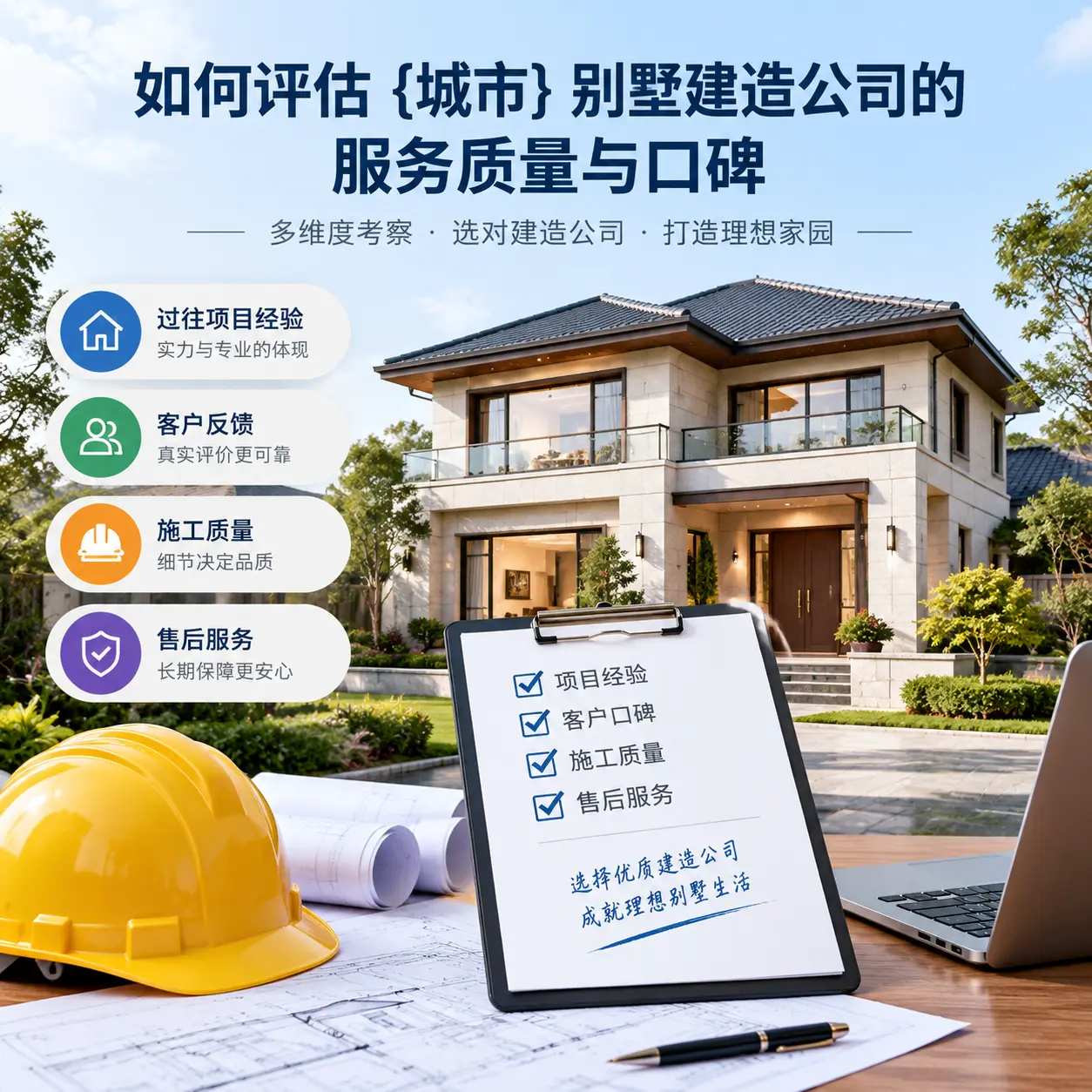 如何评估 麻江 别墅建造公司的服务质量与口碑