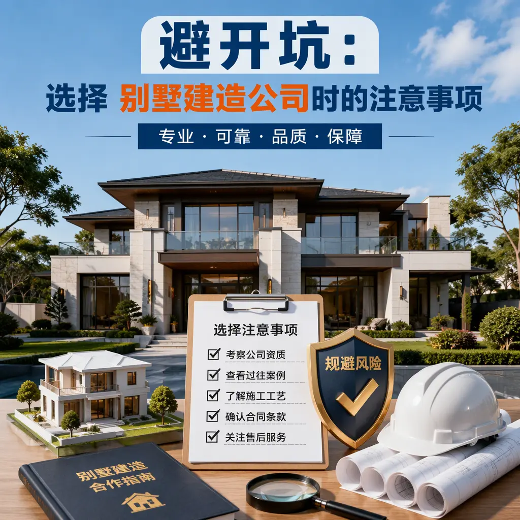 避开坑：选择 麻江 别墅建造公司时的注意事项