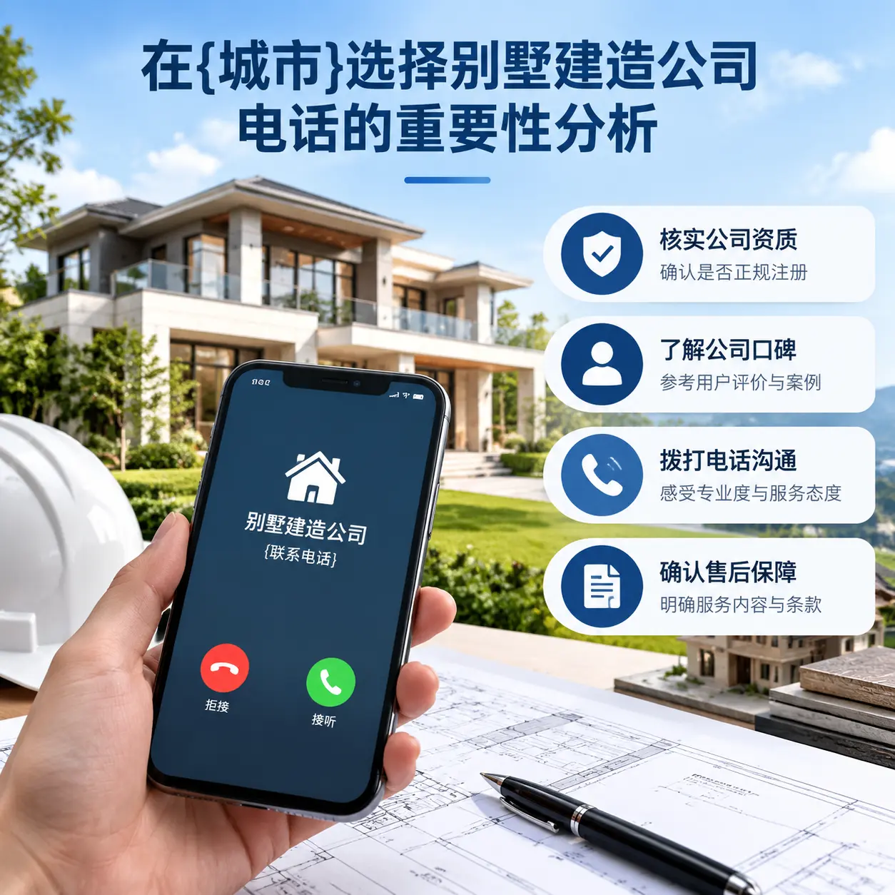 在麻江选择别墅建造公司电话的重要性分析