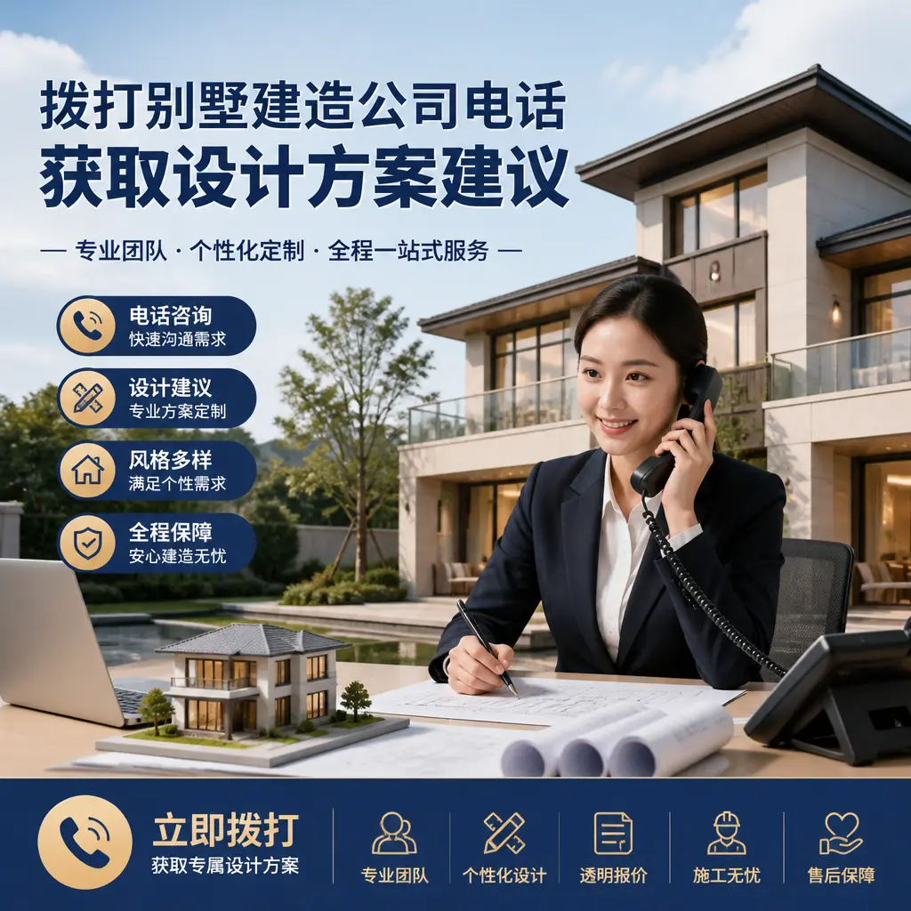 拨打麻江别墅建造公司电话,获取设计方案建议