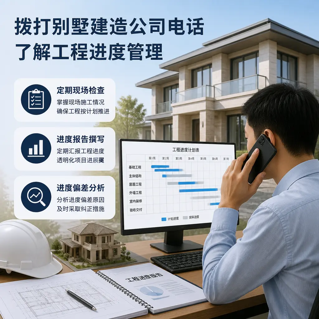 拨打麻江别墅建造公司电话,了解工程进度管理