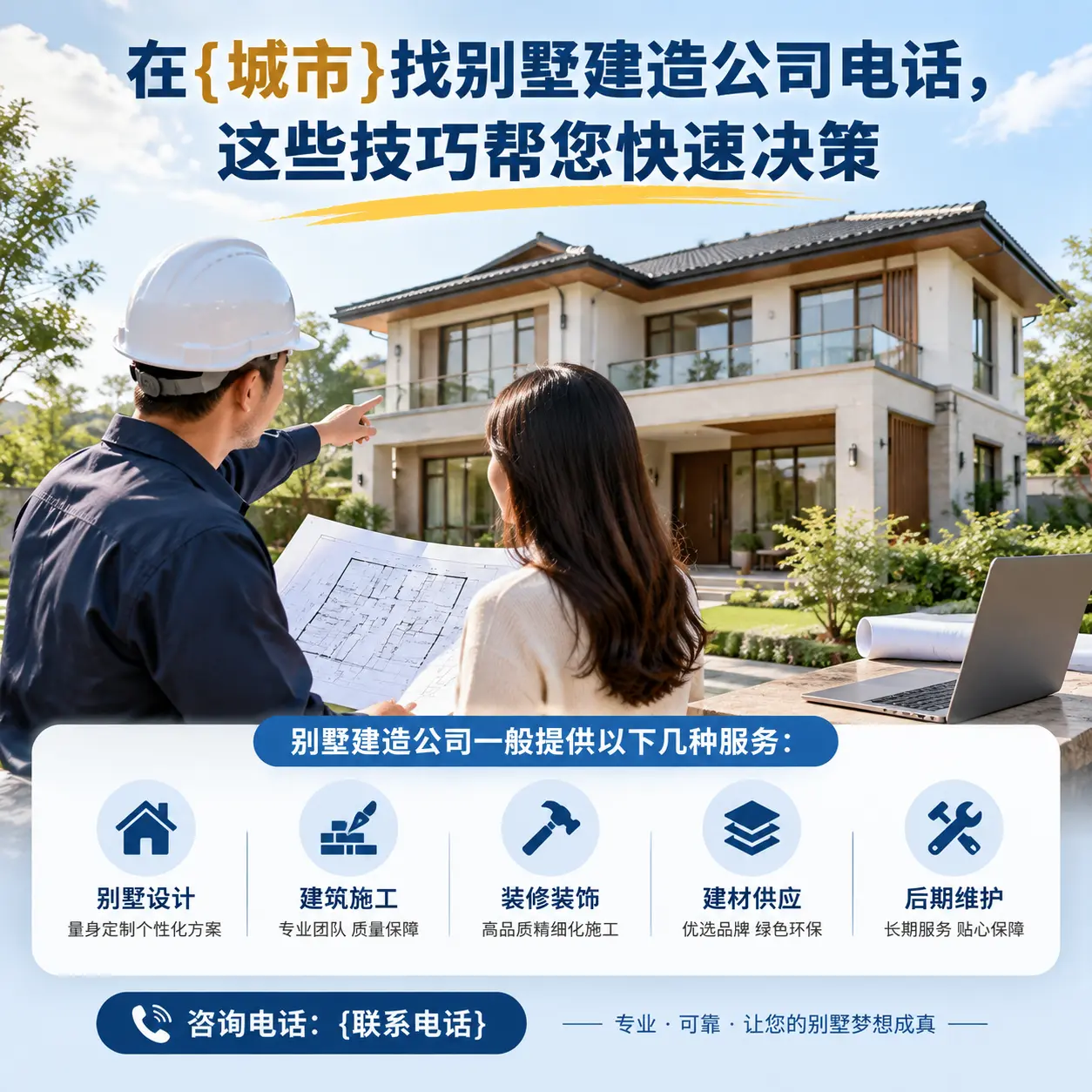 在麻江找别墅建造公司电话,这些技巧帮您快速决策