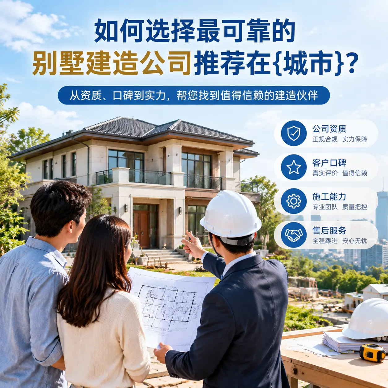 如何选择最可靠的别墅建造公司推荐在麻江?