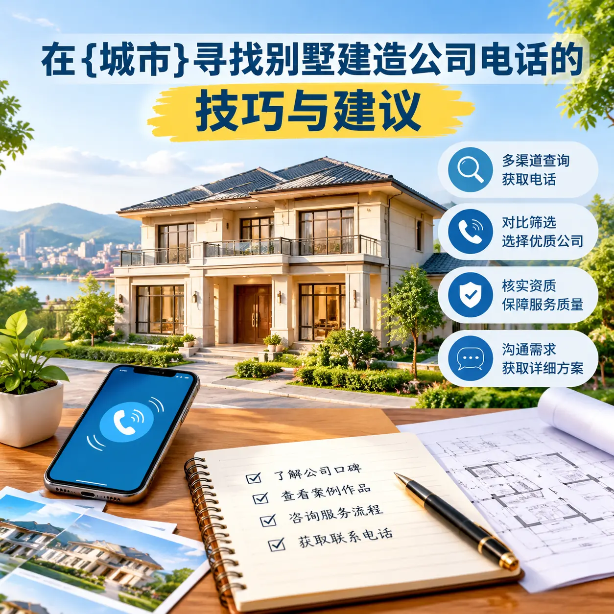 在麻江寻找别墅建造公司电话的技巧与建议