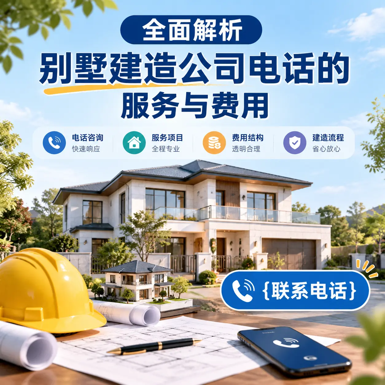 全面解析麻江别墅建造公司电话的服务与费用