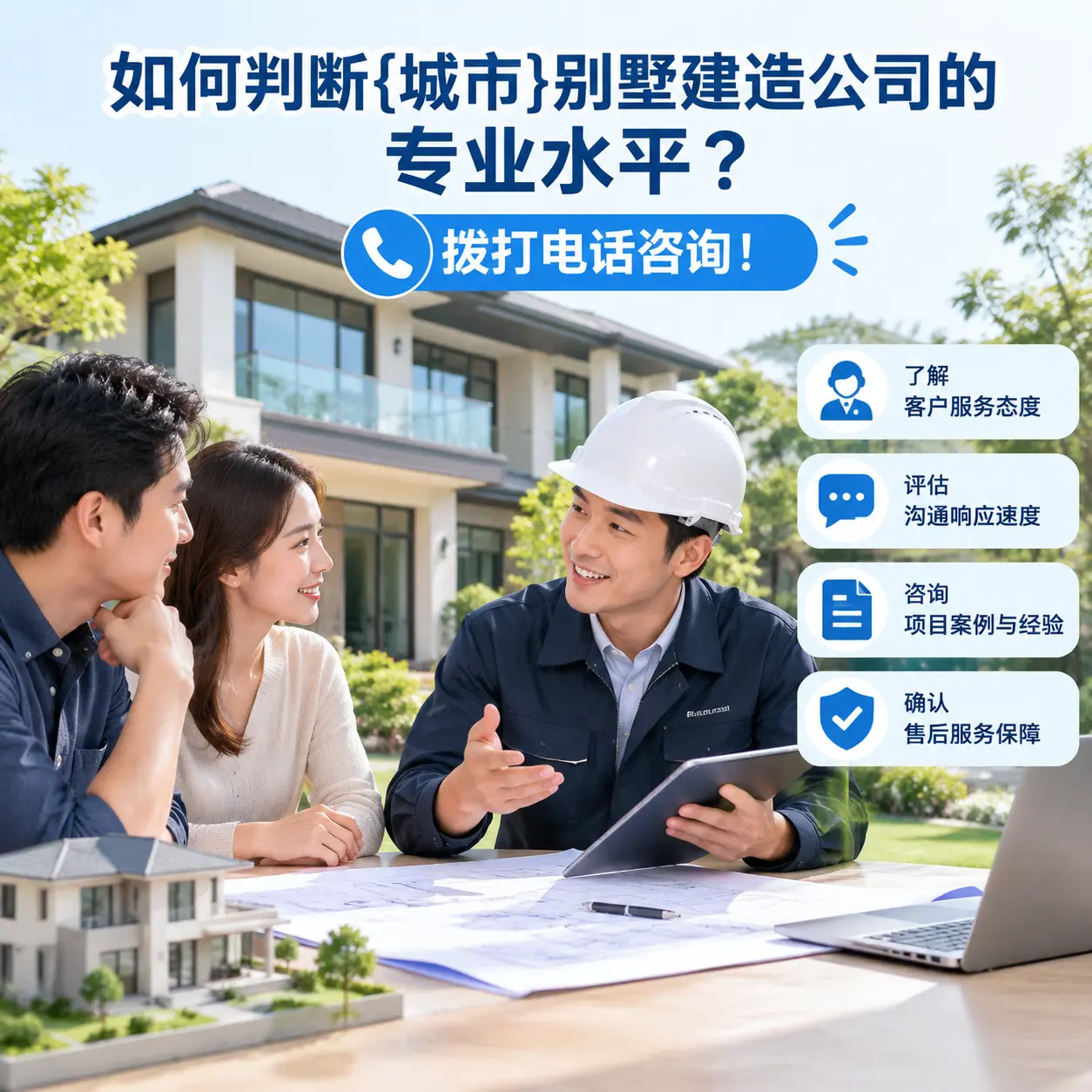 如何判断麻江别墅建造公司的专业水平？拨打电话咨询！